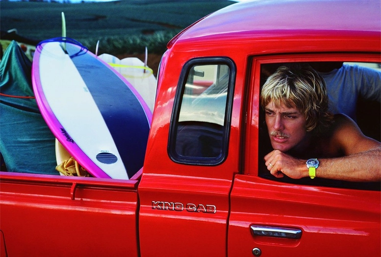 Jeff Divine, Steve Massfellar, Honolua Bay, Maui, 1978