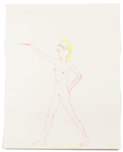 Aurel Schmidt, Self Portrait 20, 2013