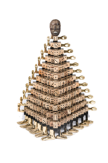 Pedro Friedeberg, The Happy Pyramid Gamble, 2017