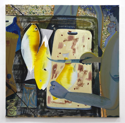 Louis Fratino, Nick Cleaning Fish, 2016