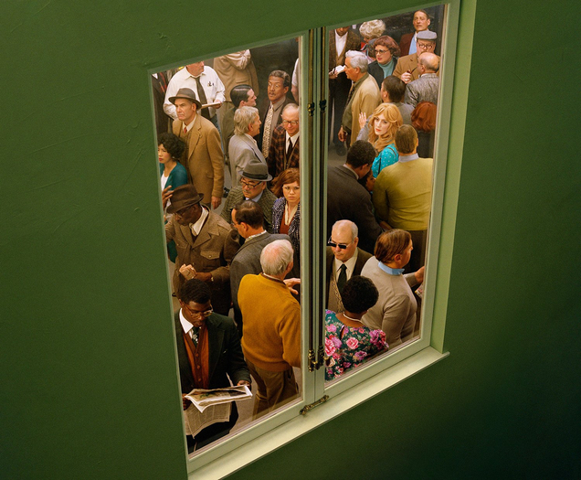 Alex Prager, Crowd #5 (Washington Square West), 2013