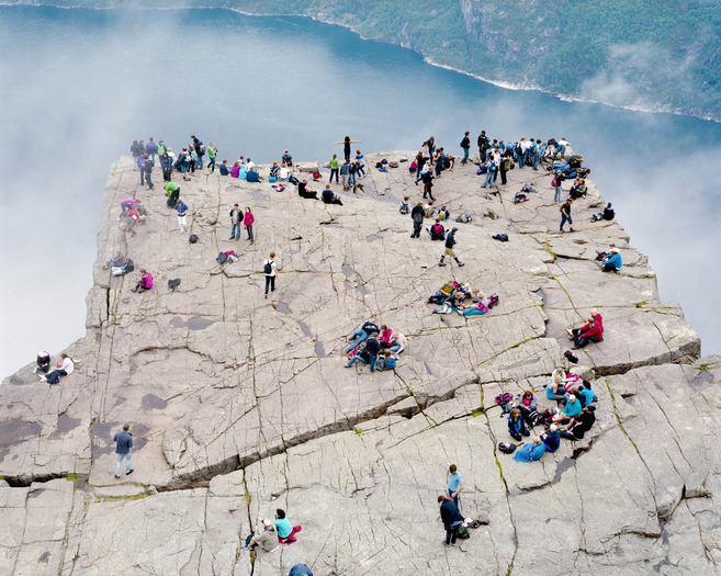 Massimo Vitali, Preikestolen (#4489), 2011