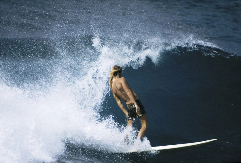 Jeff Divine, LeRoy Dennis, Rocky Point, Oahu, 1971
