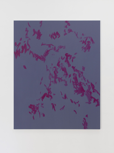 Evi Vingerling, Untitled, 2016, gouache and acrylic on linen, 200 x 150 cm.