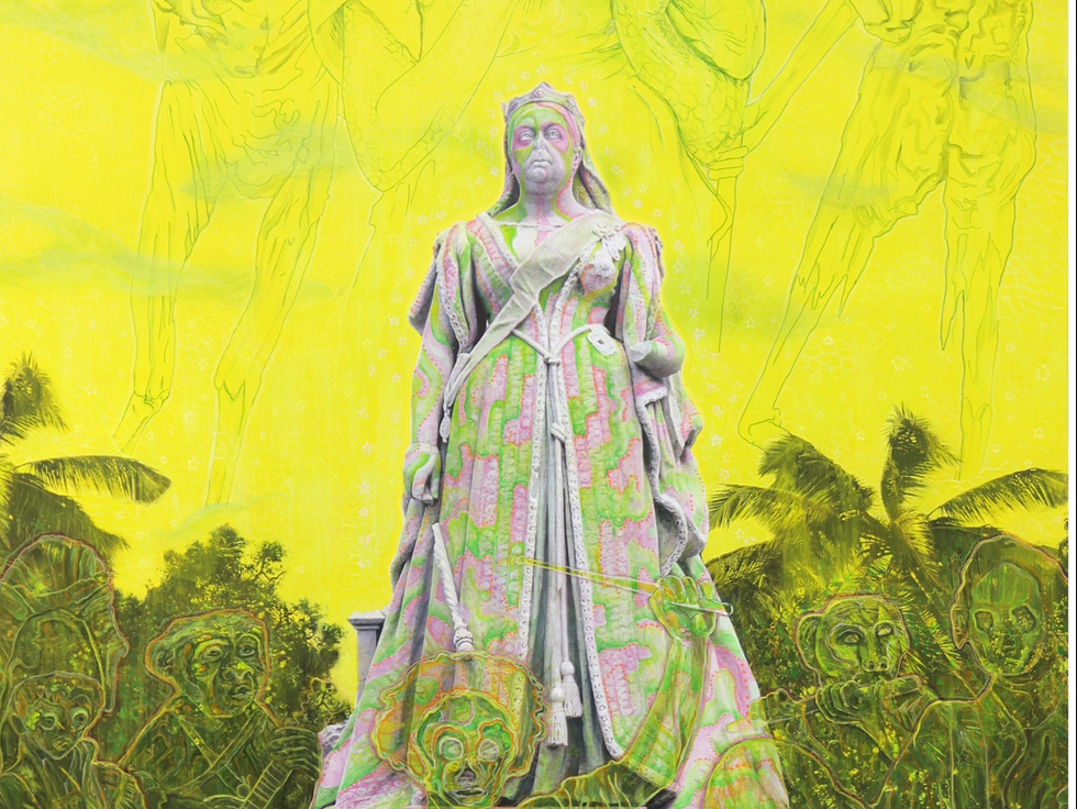 Artist Hew Locke to re-work historic statue of Queen Victoria in Birmingham city centre