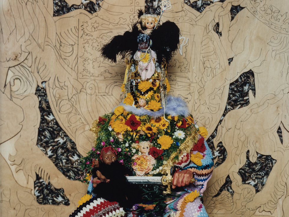 Hew Locke with Emann Odufu