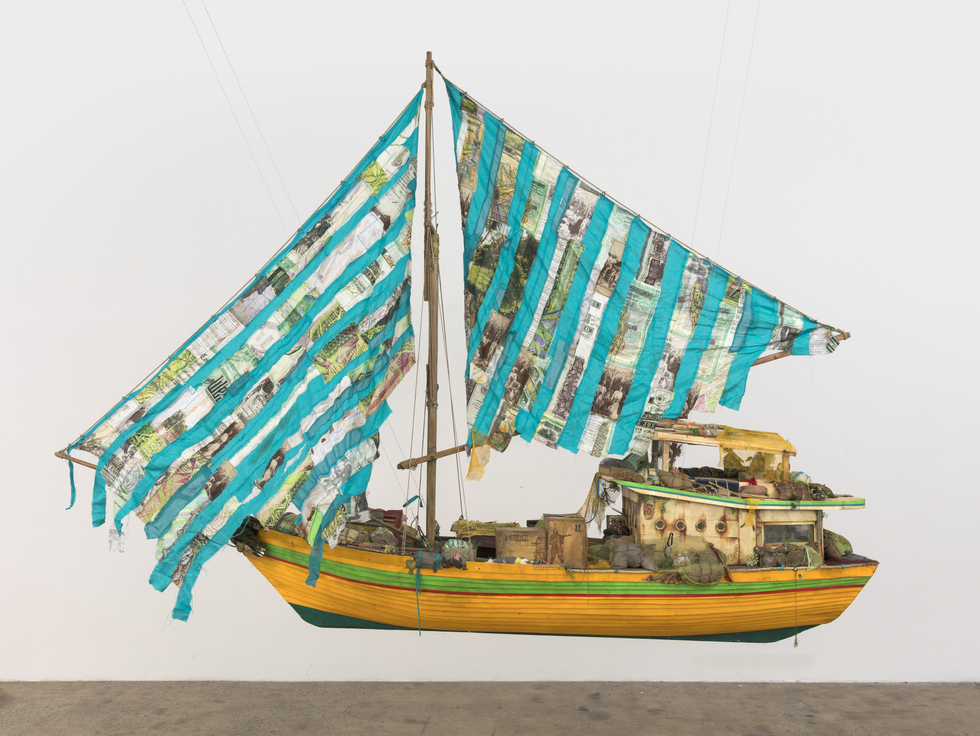 ‘I’m not panicking!’ – artist Hew Locke on setting sail with six Queen Victorias