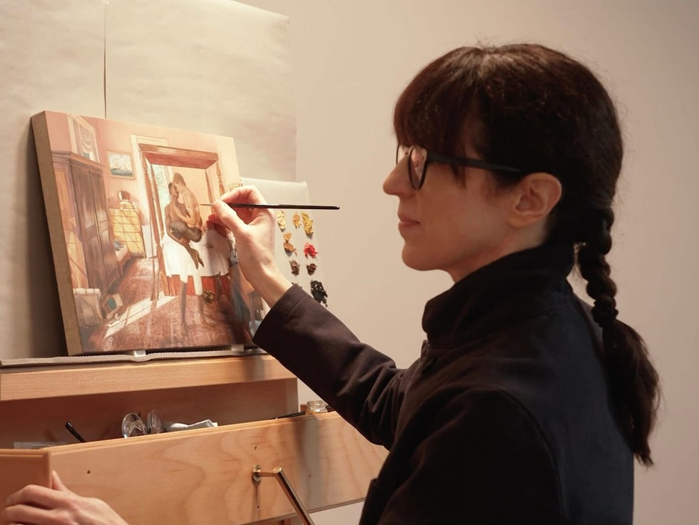 Beer With a Painter: Hilary Harkness