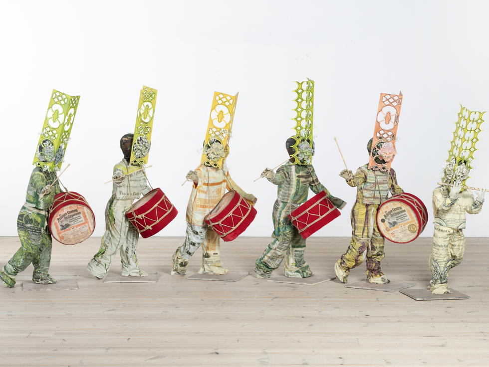 Hew Locke’s Procession brings colour and conflict to Tate Britain