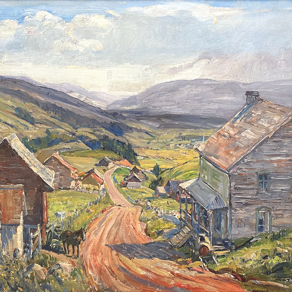 Looking toward St. Urbain-Frederick W. Hutchison