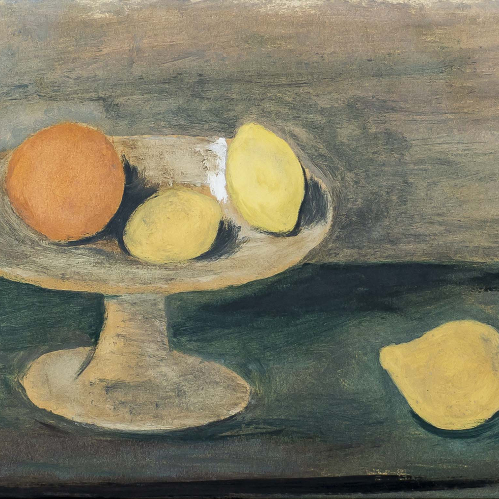 Still Life with Lemons and Orange by Stanley M. Cosgrove