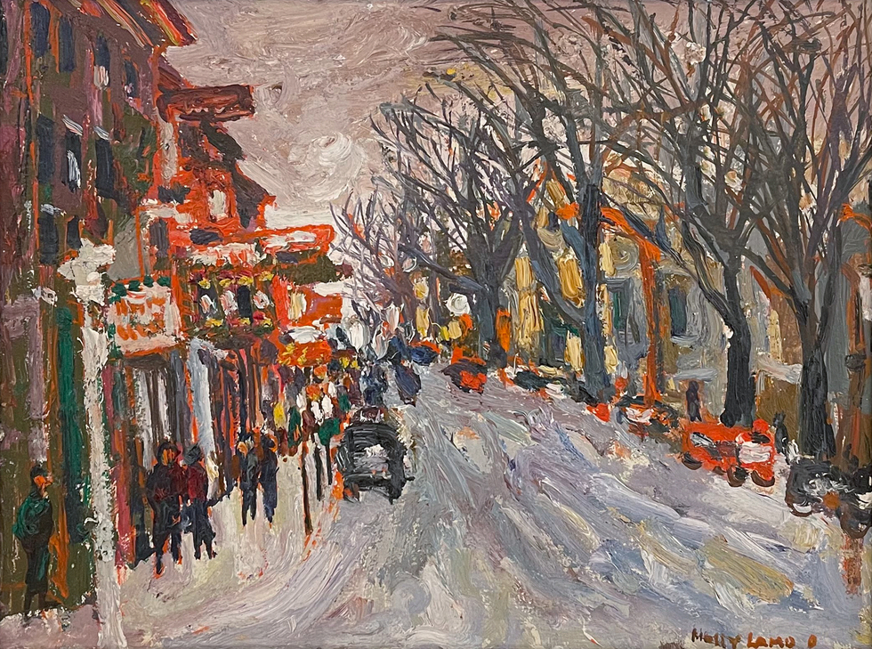 Molly Lamb Bobak, Small Town