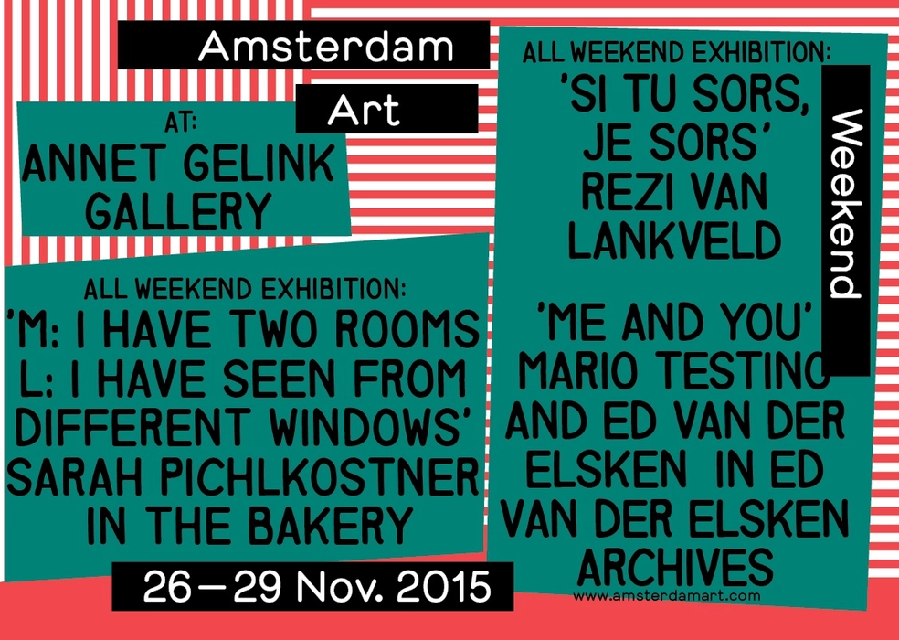 Amsterdam Art Weekend 2015